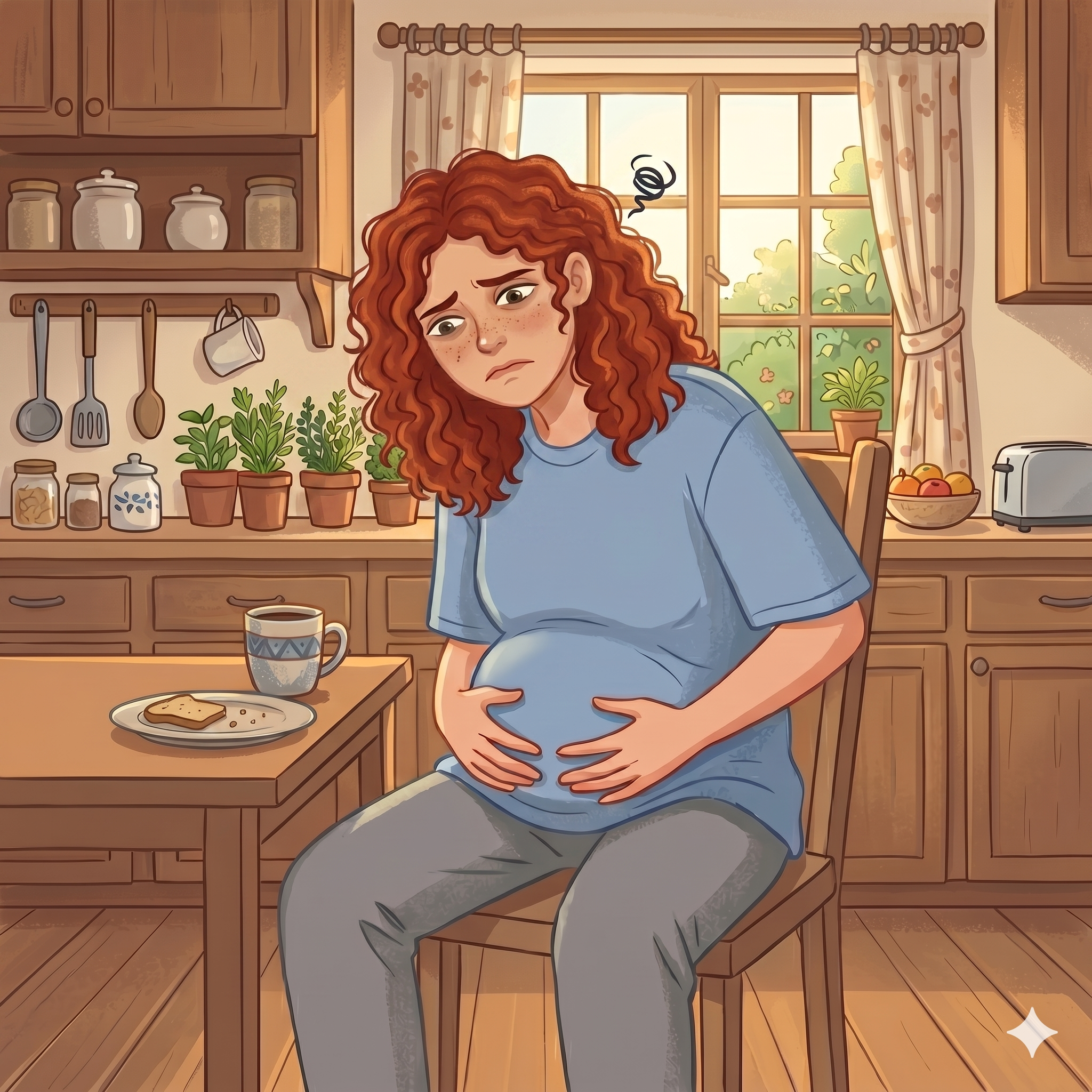 Com 'ressaca de comida'